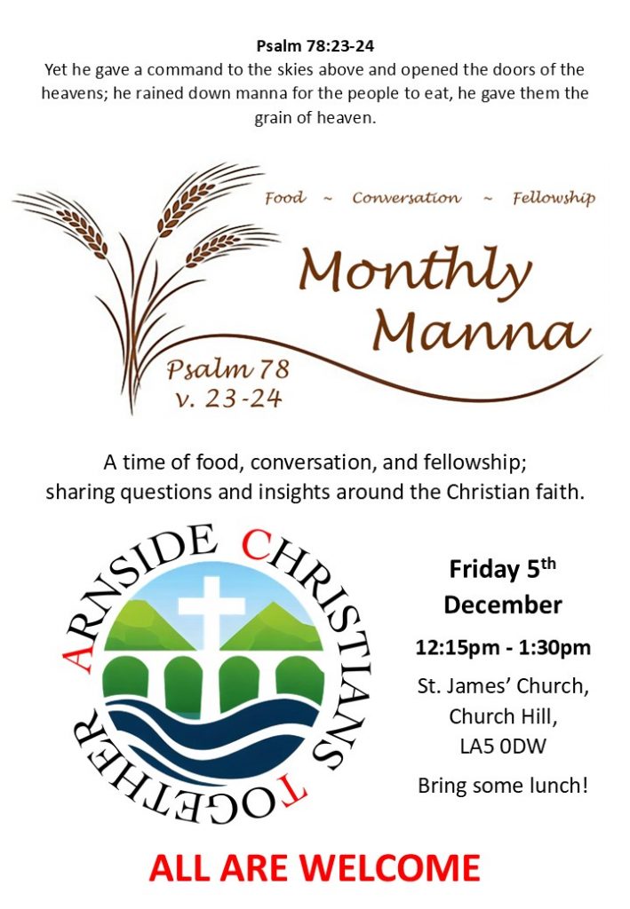 Monthly Manna Poster