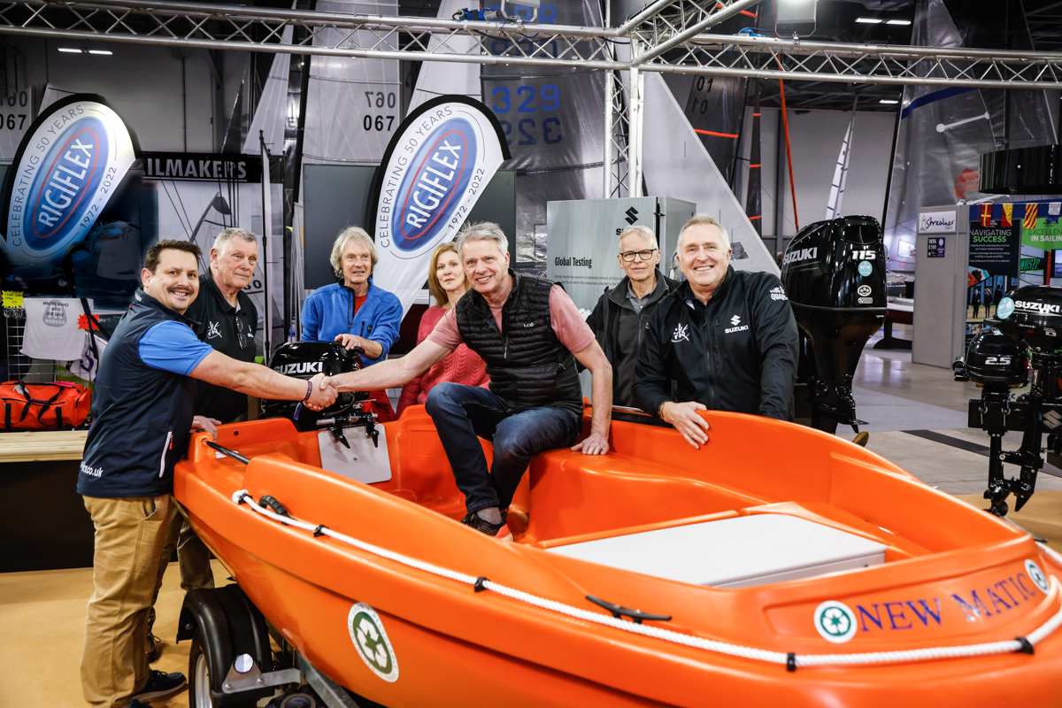 Arnside Sailing Club wins RYA Suzuki Safety Boat Contest