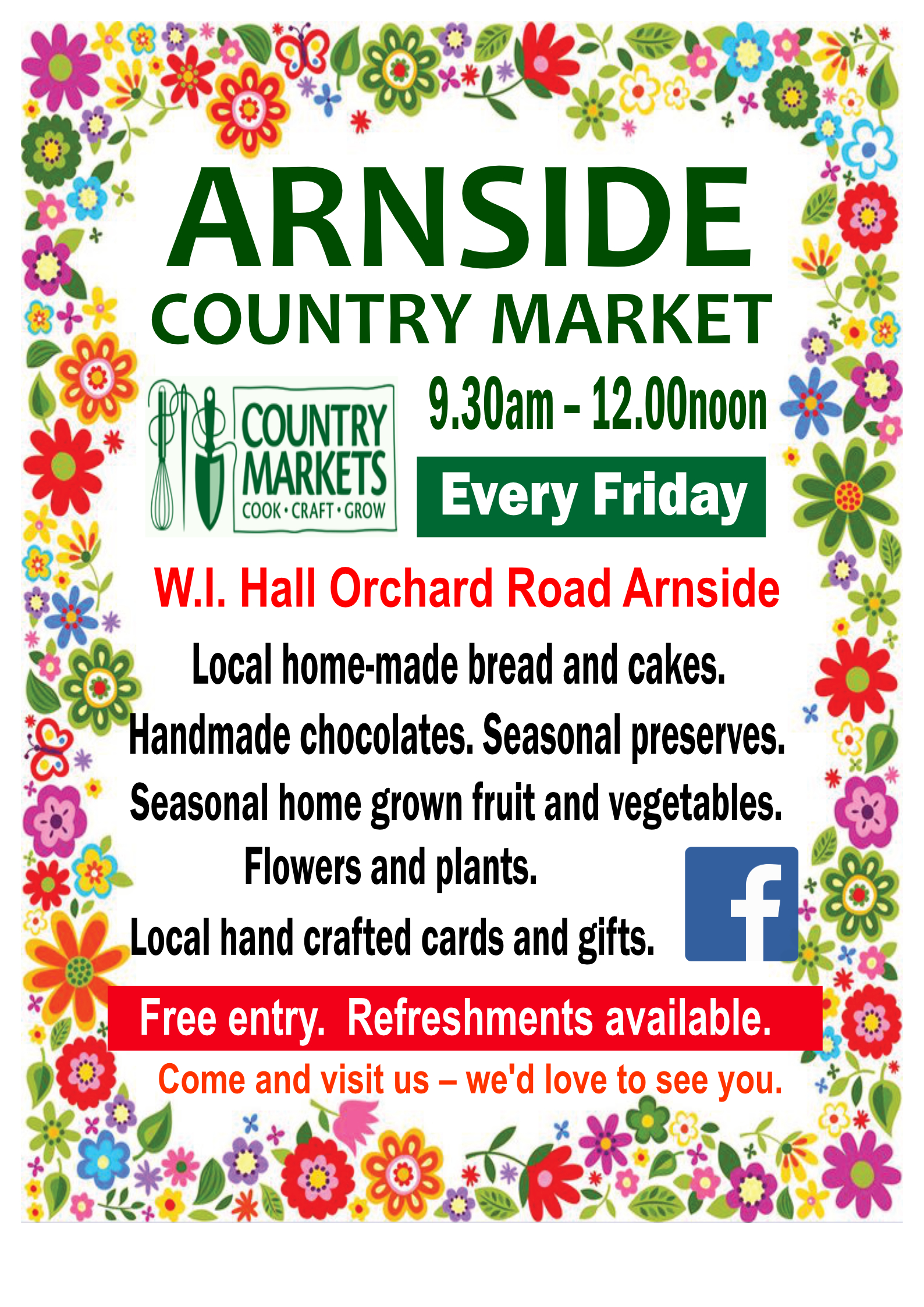 Arnside Country Market 2026