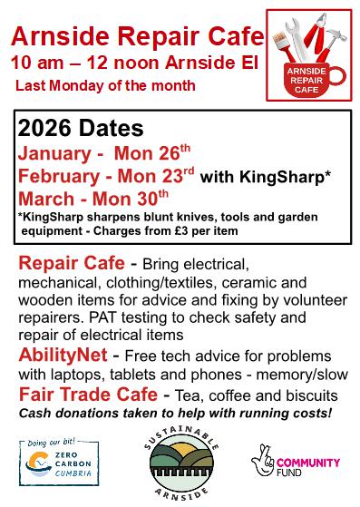 Arnside Repair Cafe