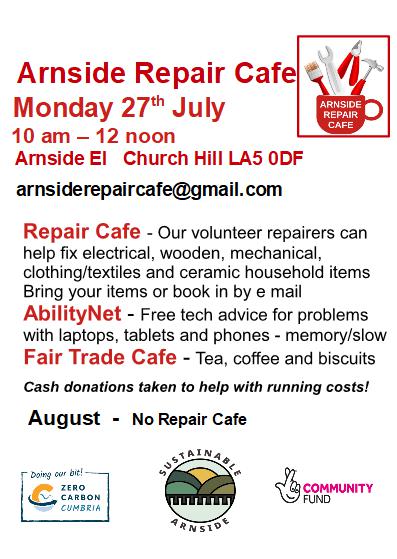 Repair Cafe Summer Poster