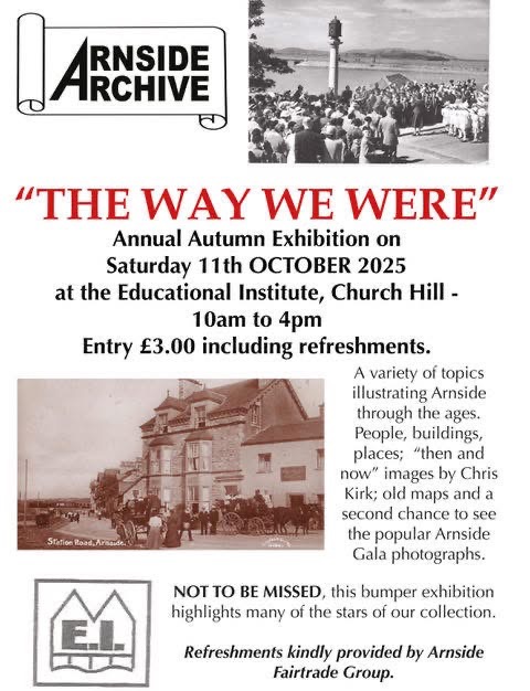 Arnside Archive Exhibition - The Way We Were