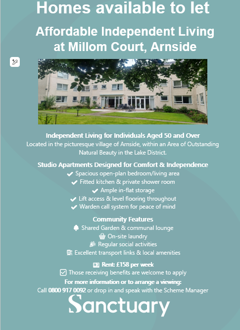 Millom Court Homes To Let