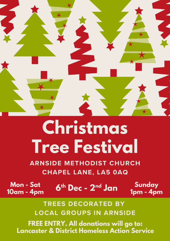 Arnside Methodist Church Christmas Tree Festival