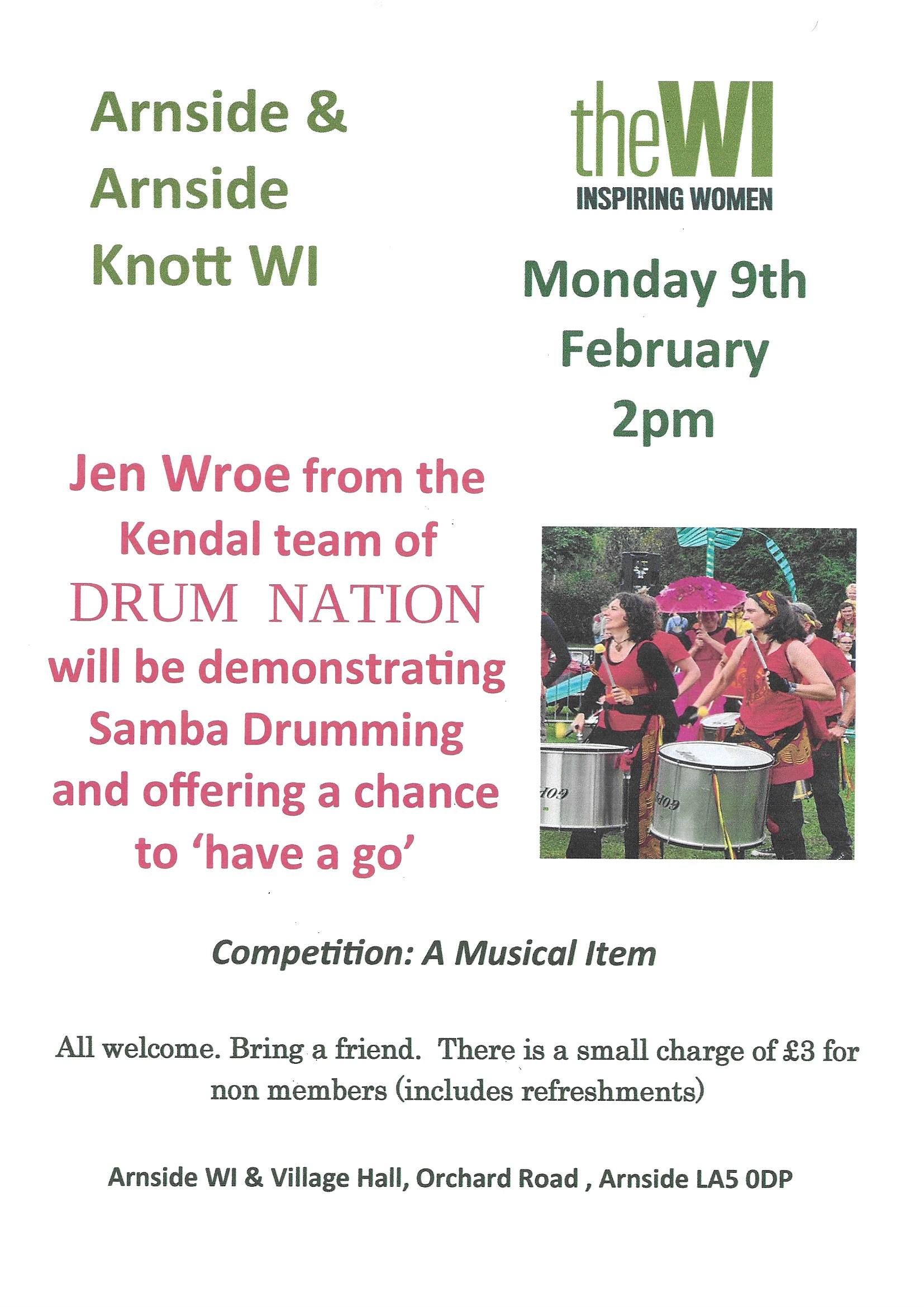 Drum Nation - W.I. Poster