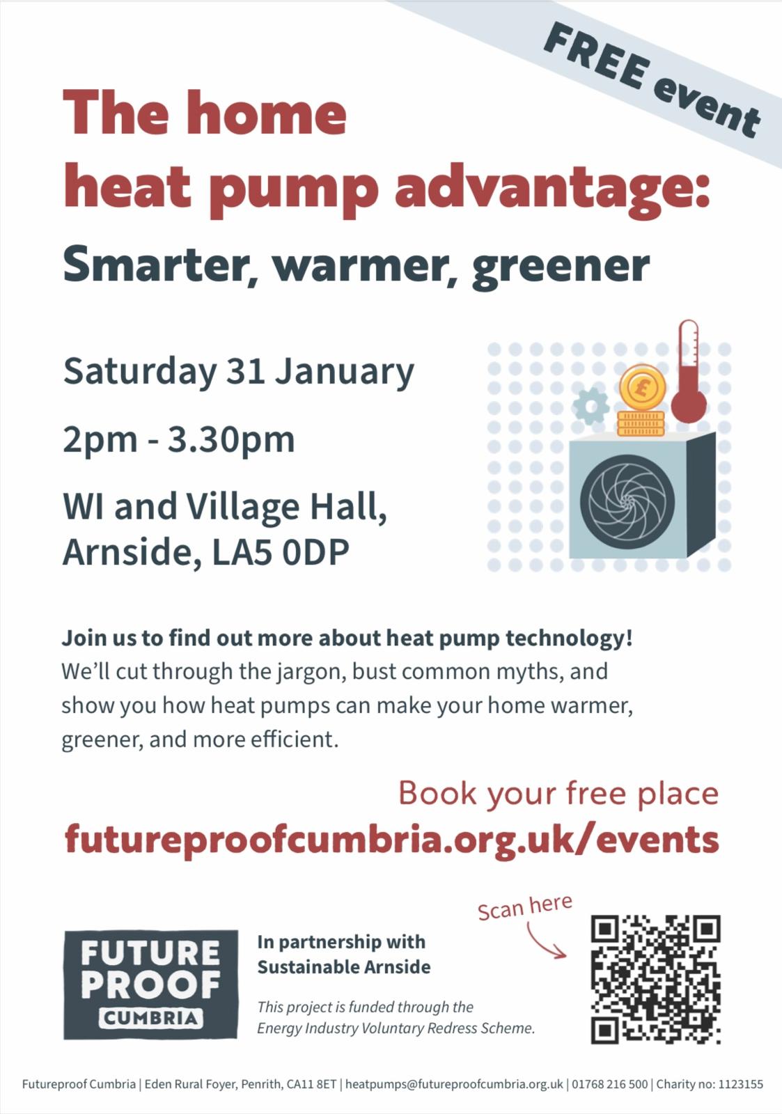 Heat Pump Event Poster