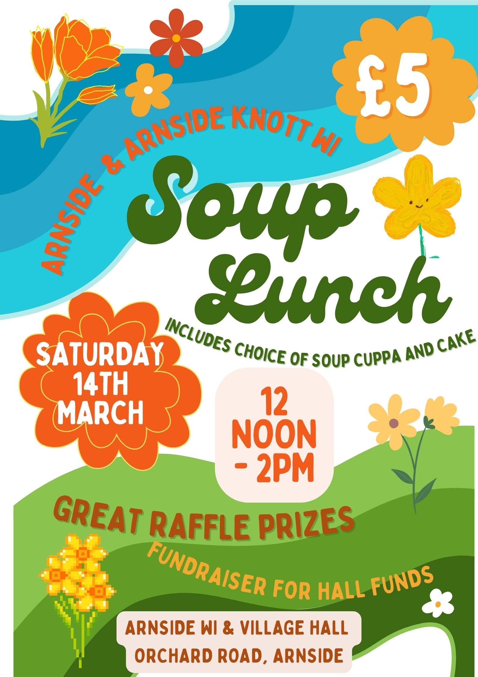 Soup Lunch at the W.I. & Village Hall