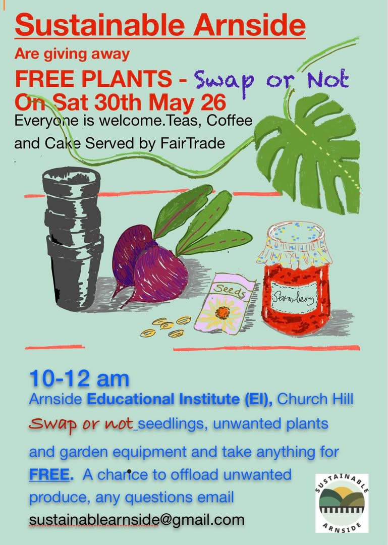 Sustainable Arnside - Free Plants: Swap or Not