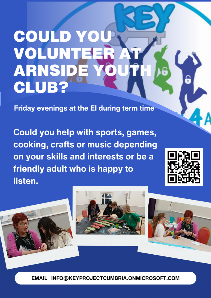 Volunteers Required at Arnside Youth Club
