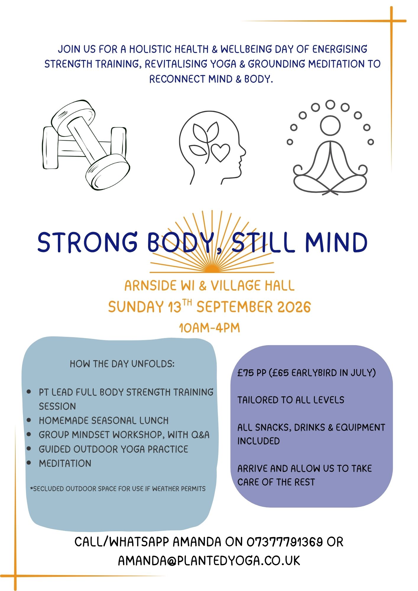 Strong Body, Still Mind Poster