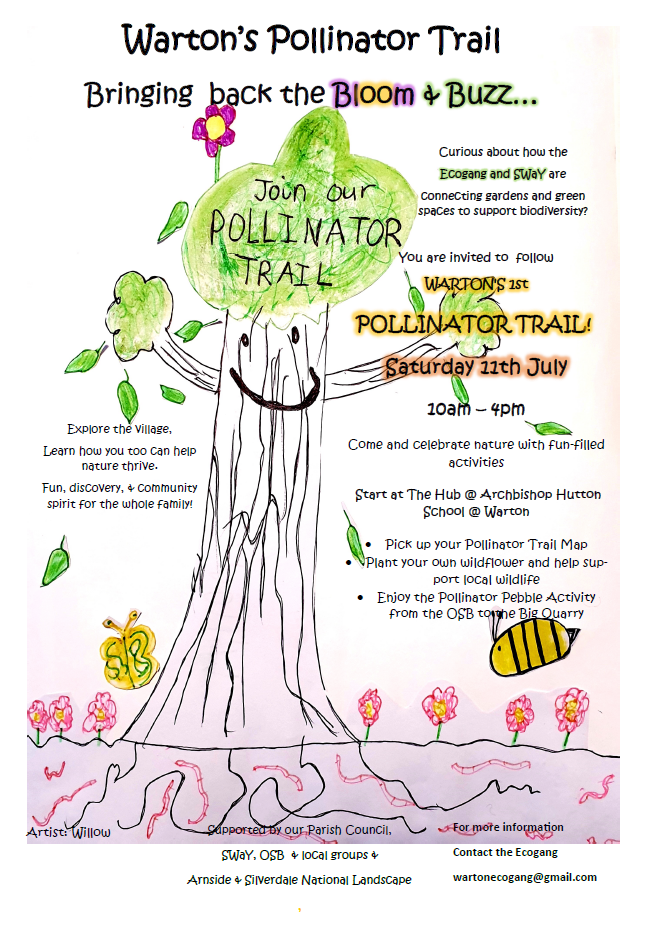 Warton Eco Gang Pollinator Trail