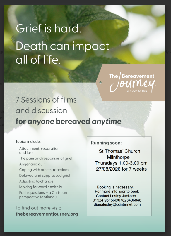 The Bereavement Journey Poster